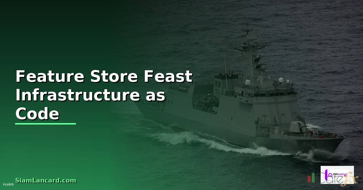 Feature Store Feast Infrastructure as Code —