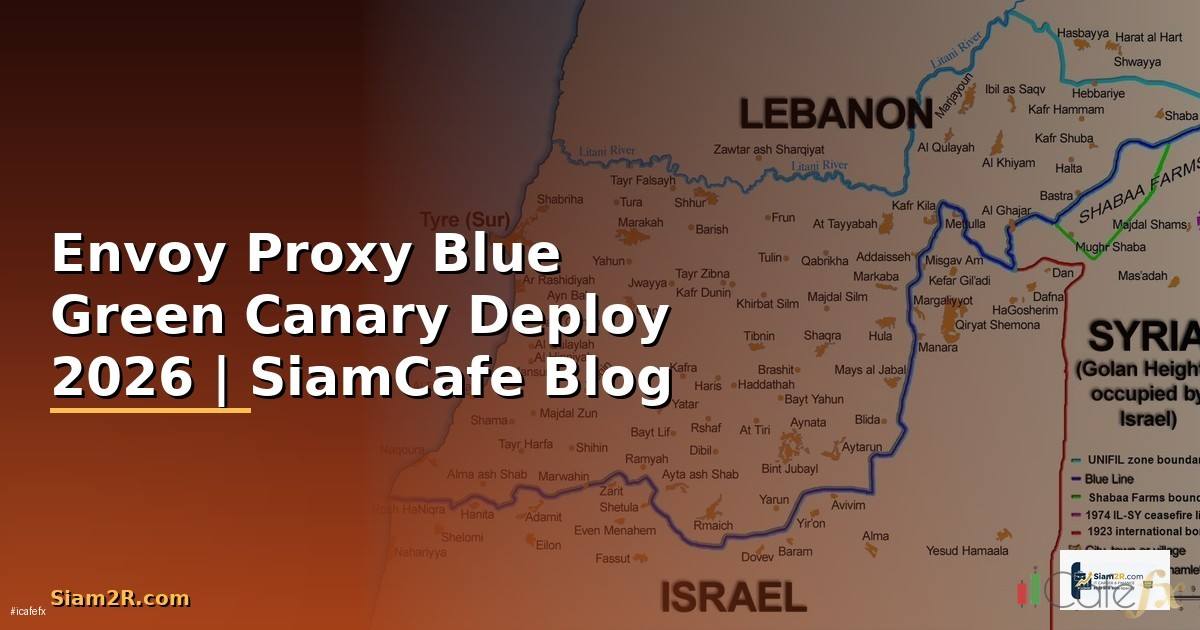 Envoy Proxy Blue Green Canary Deploy