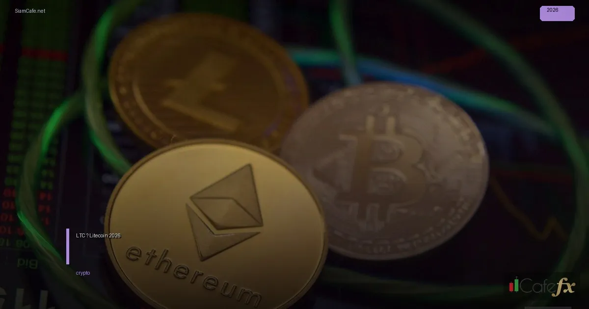 LTC เหรียญเก่าที่คนมองข้าม? คู่มือวิเคราะห์ Litecoin 2026