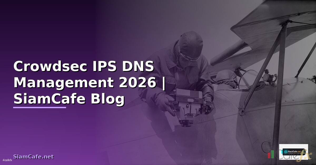 Crowdsec IPS DNS Management