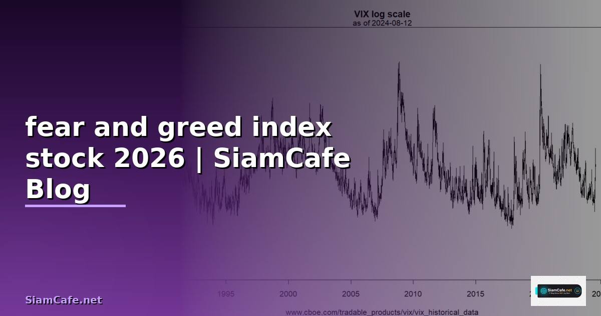 fear and greed index stock