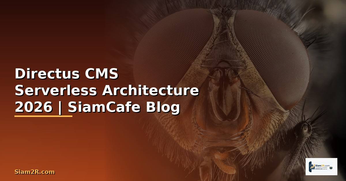 Directus CMS Serverless Architecture — คู่มือฉบับสมบูรณ์ 2026