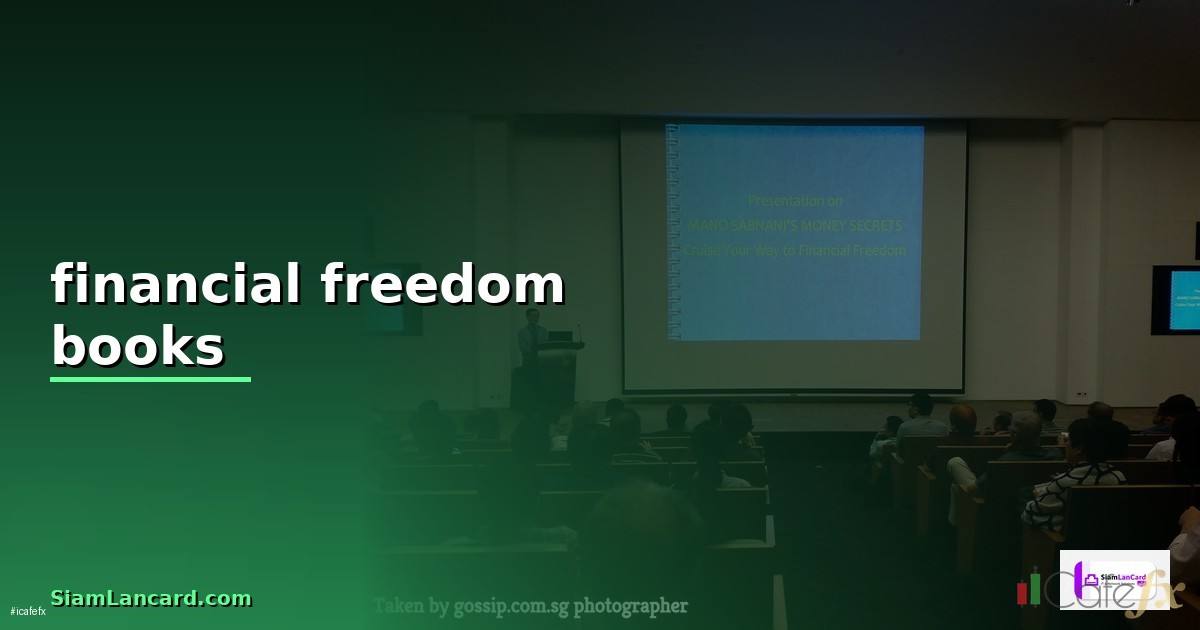 financial freedom books —