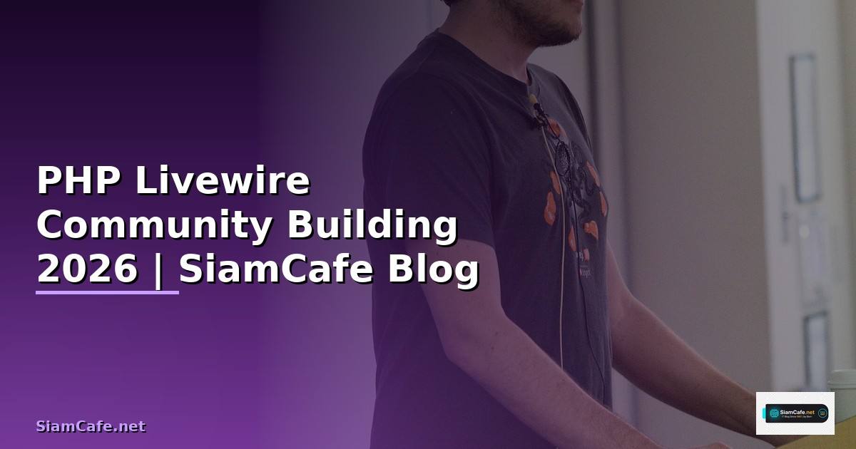 PHP Livewire Community Building