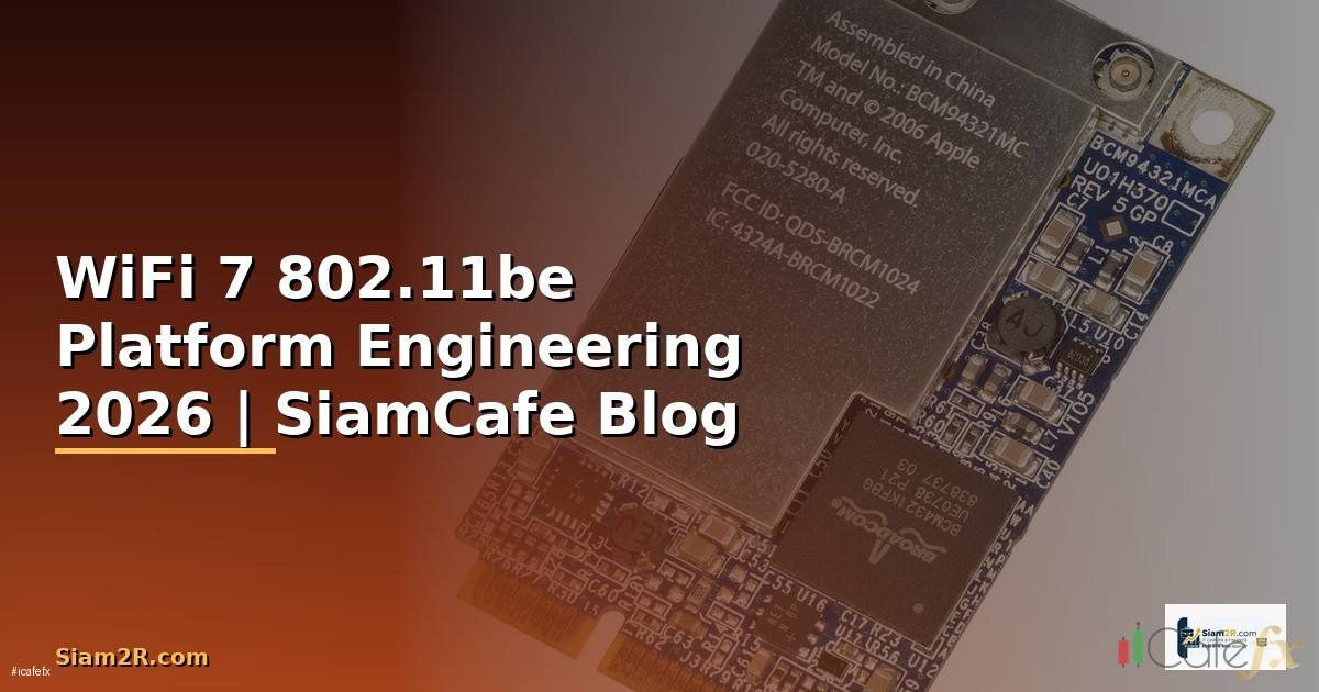 WiFi 7 802.11be Platform Engineering