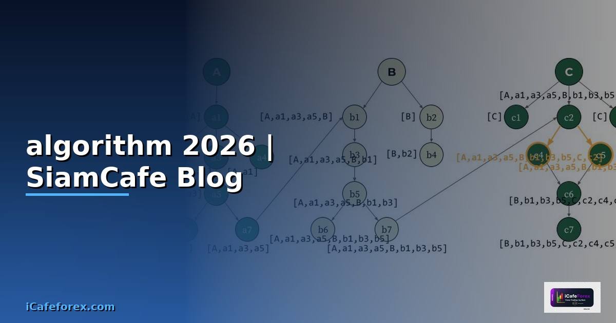 ความหมายของ algorithm คือ