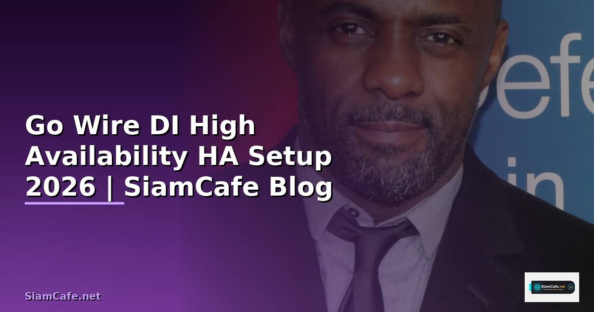 Go Wire DI High Availability HA Setup