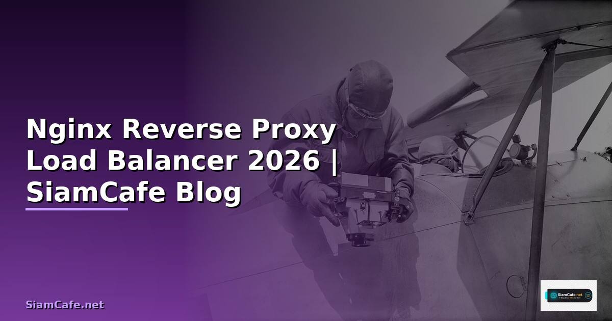 Nginx Reverse Proxy Load Balancer คู่มือสมบูรณ์