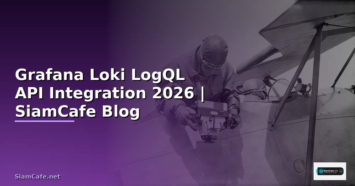 Grafana Loki LogQL API Integration เชื่อมต่อระบบ