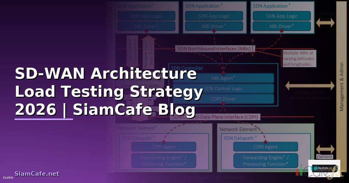 SD-WAN Architecture Load Testing Strategy