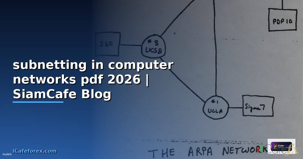 subnetting in computer networks pdf
