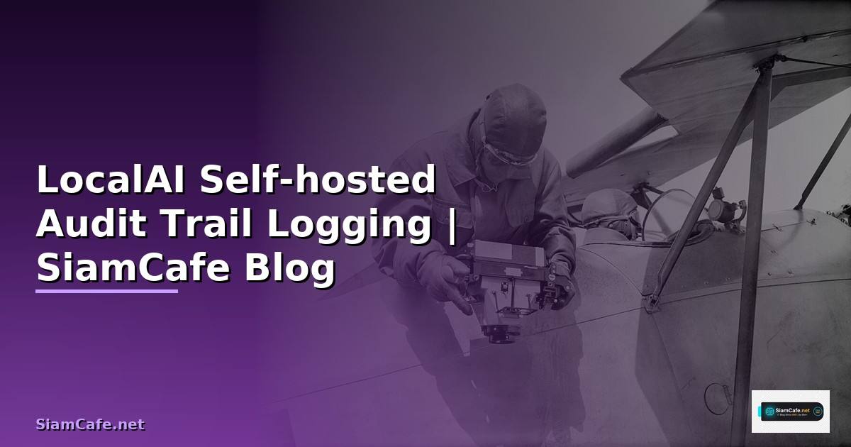 LocalAI Self-hosted Audit Trail Logging