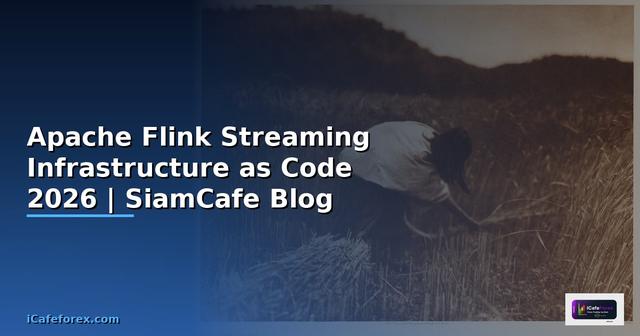 Apache Flink Streaming Infrastructure as Code