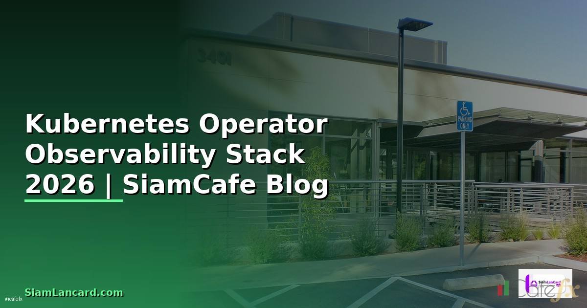 Kubernetes Operator Observability Stack
