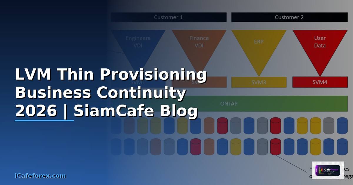 LVM Thin Provisioning Business Continuity
