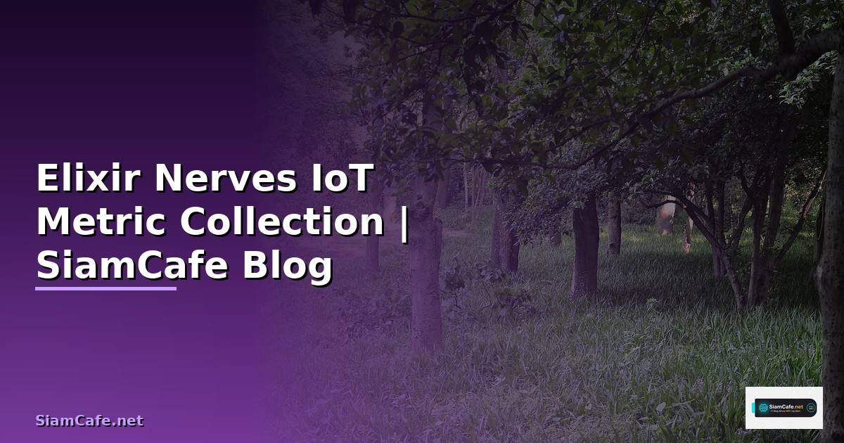 Elixir Nerves IoT Metric Collection