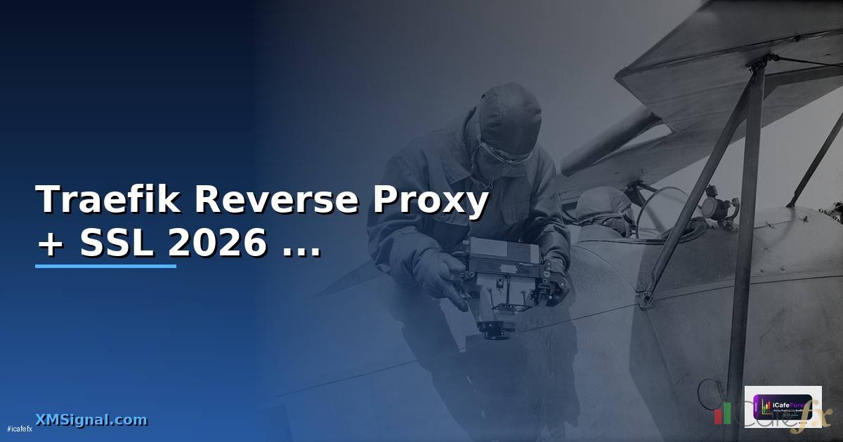 Traefik Reverse Proxy + SSL อัตโนมัติ 2026 — คู่มือฉบับสม...
