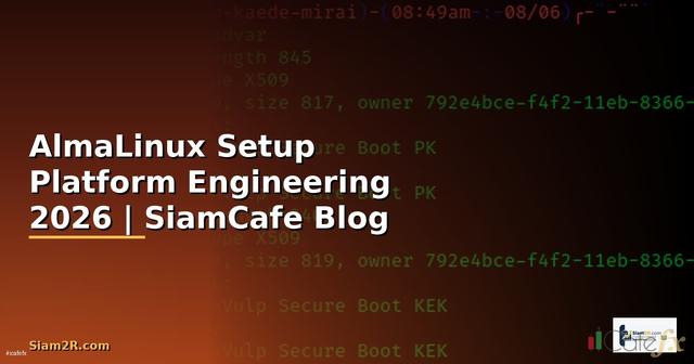 AlmaLinux Setup Platform Engineering