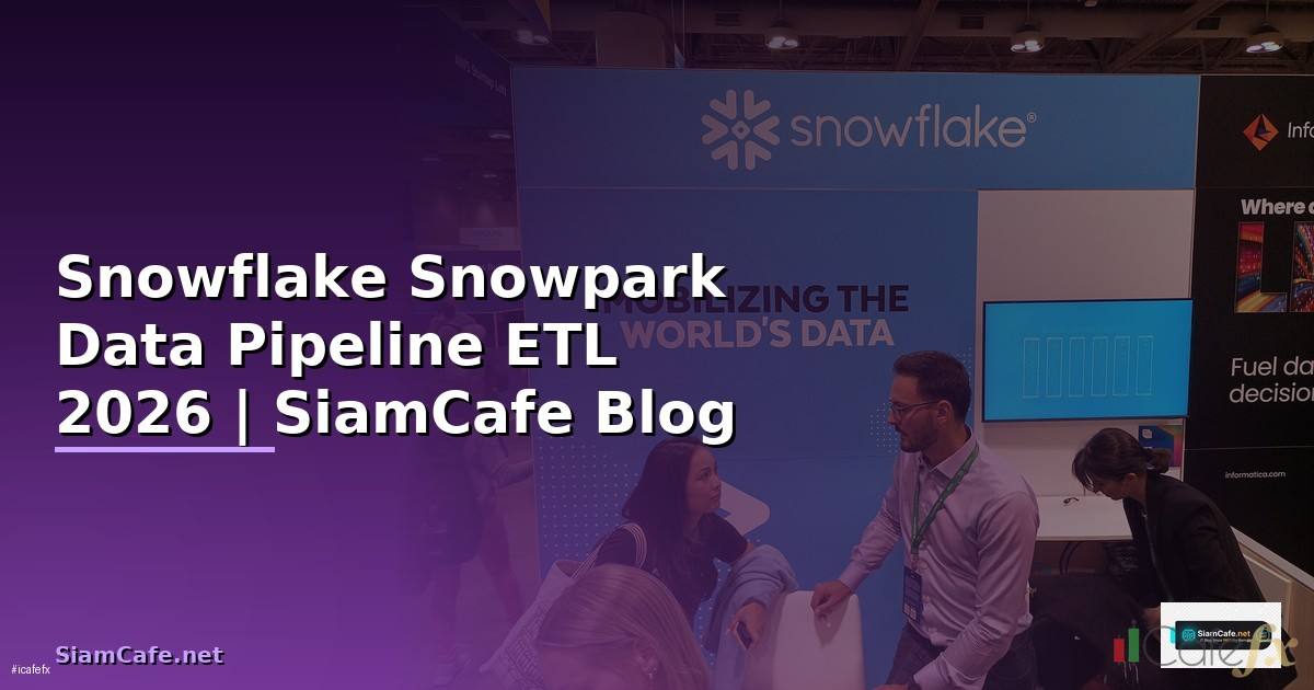Snowflake Snowpark Data Pipeline ETL