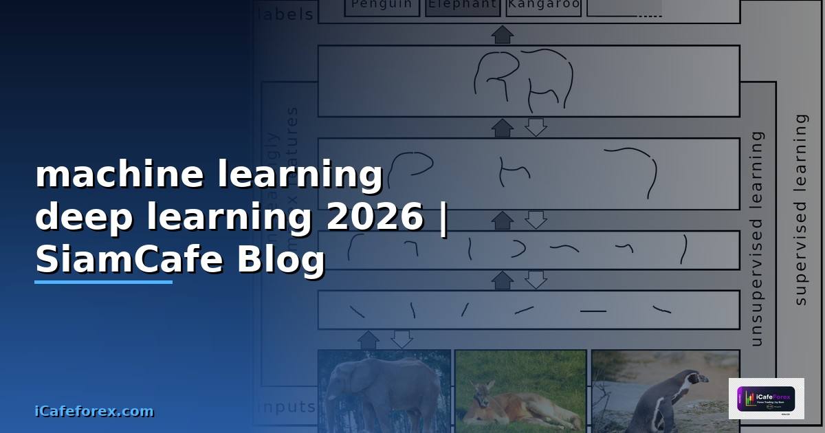 machine learning deep learning คือ —