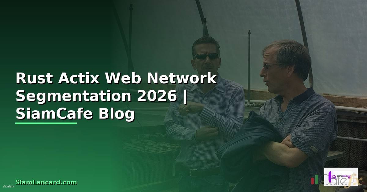 Rust Actix Web Network Segmentation