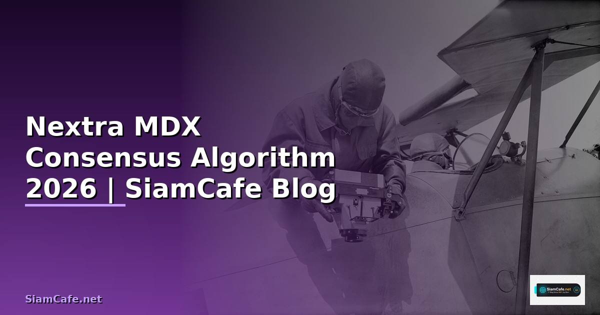 Nextra MDX Consensus Algorithm
