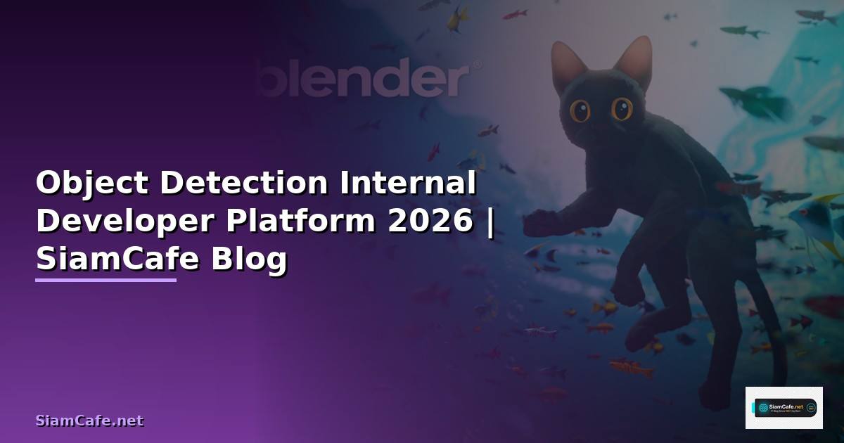 Object Detection Internal Developer Platform