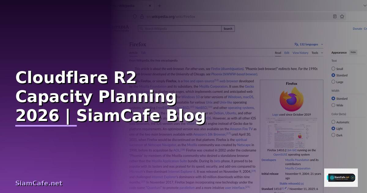 Cloudflare R2 Capacity Planning