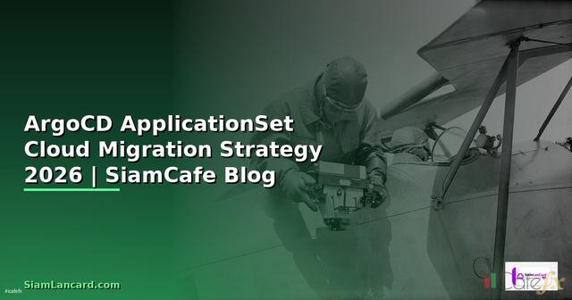 ArgoCD ApplicationSet Cloud Migration Strategy