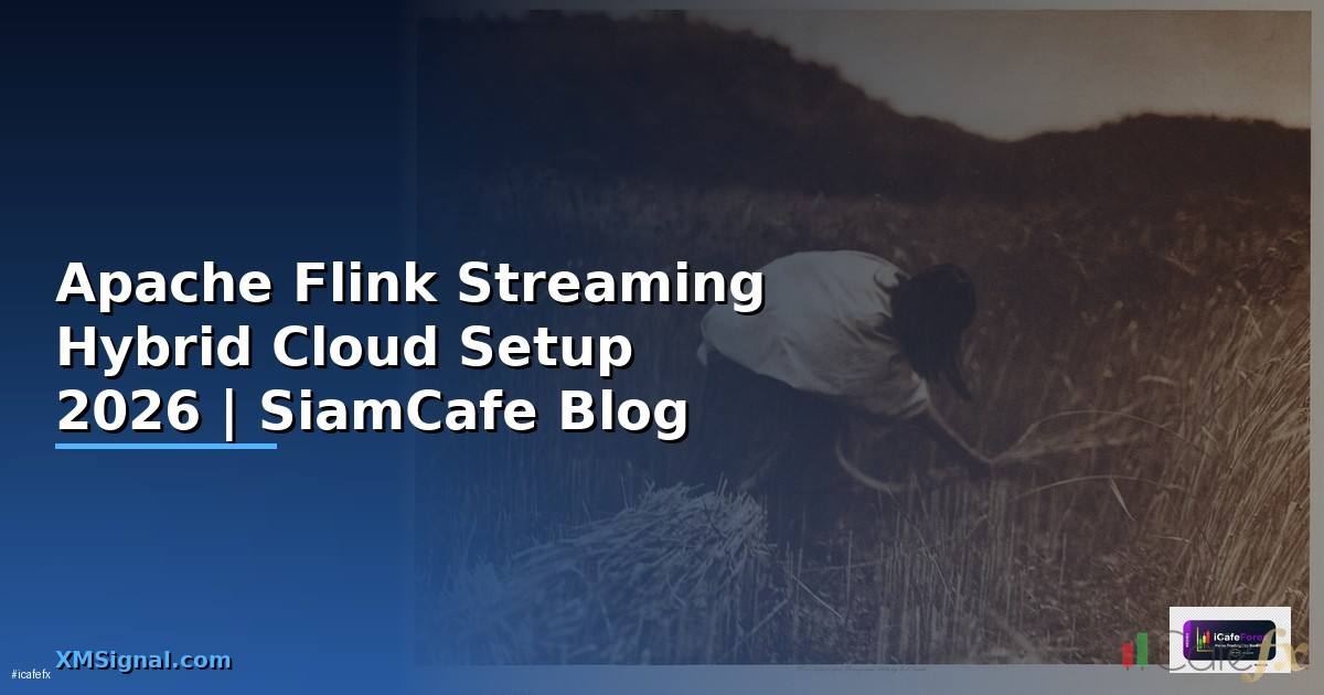 Apache Flink Streaming Hybrid Cloud Setup