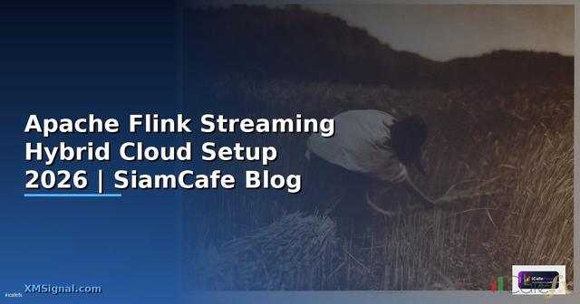 Apache Flink Streaming Hybrid Cloud Setup