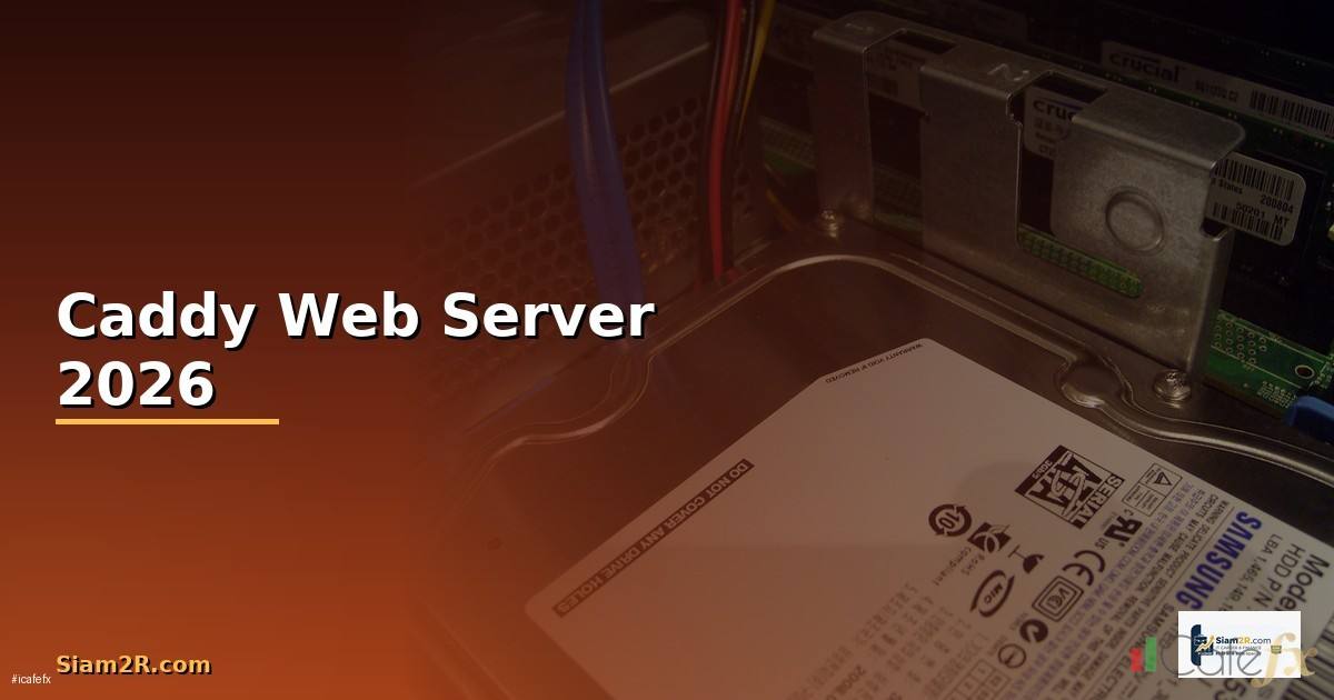 Caddy Web Server — คู่มือฉบับสมบูรณ์ 2026