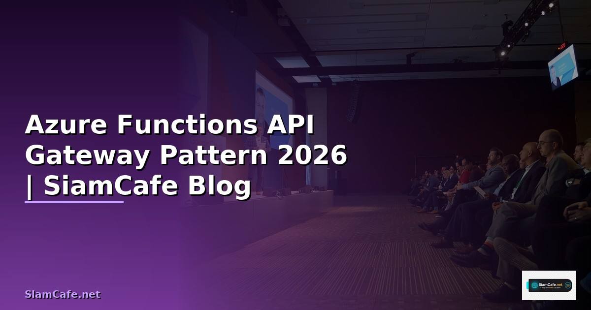 Azure Functions API Gateway Pattern