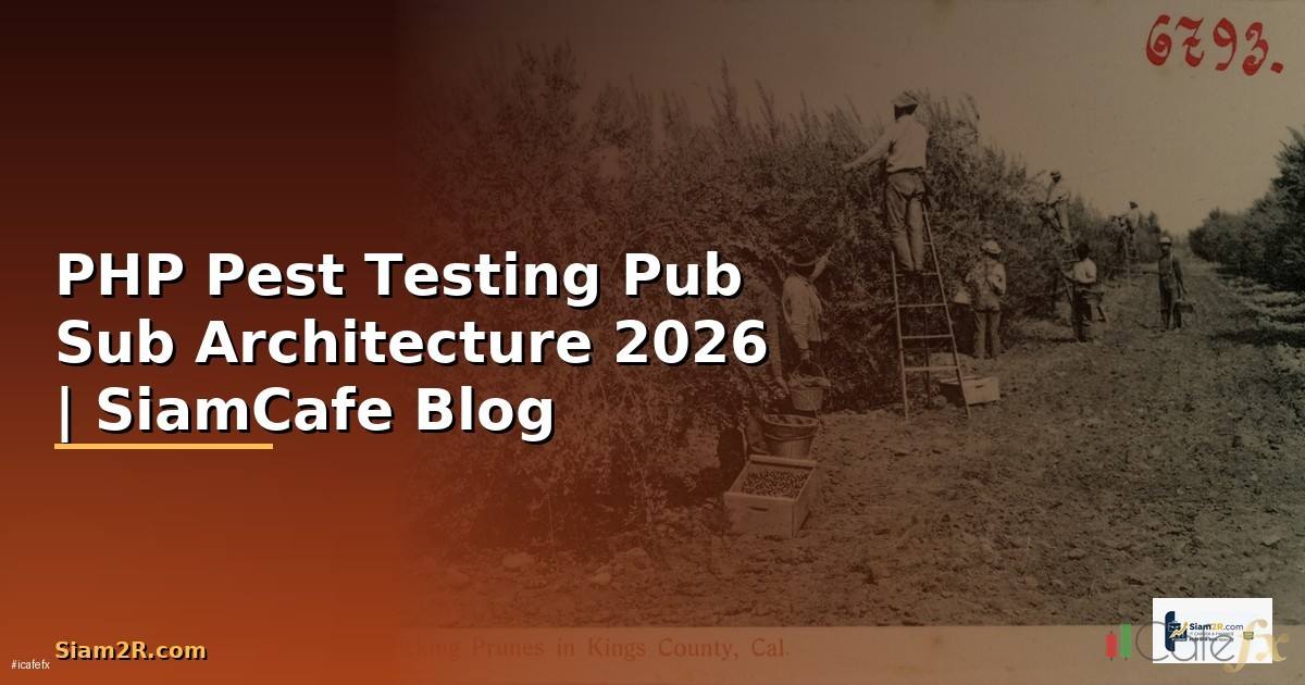 PHP Pest Testing Pub Sub Architecture