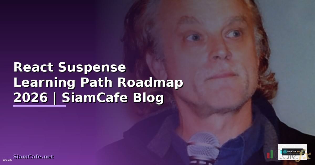React Suspense Learning Path Roadmap
