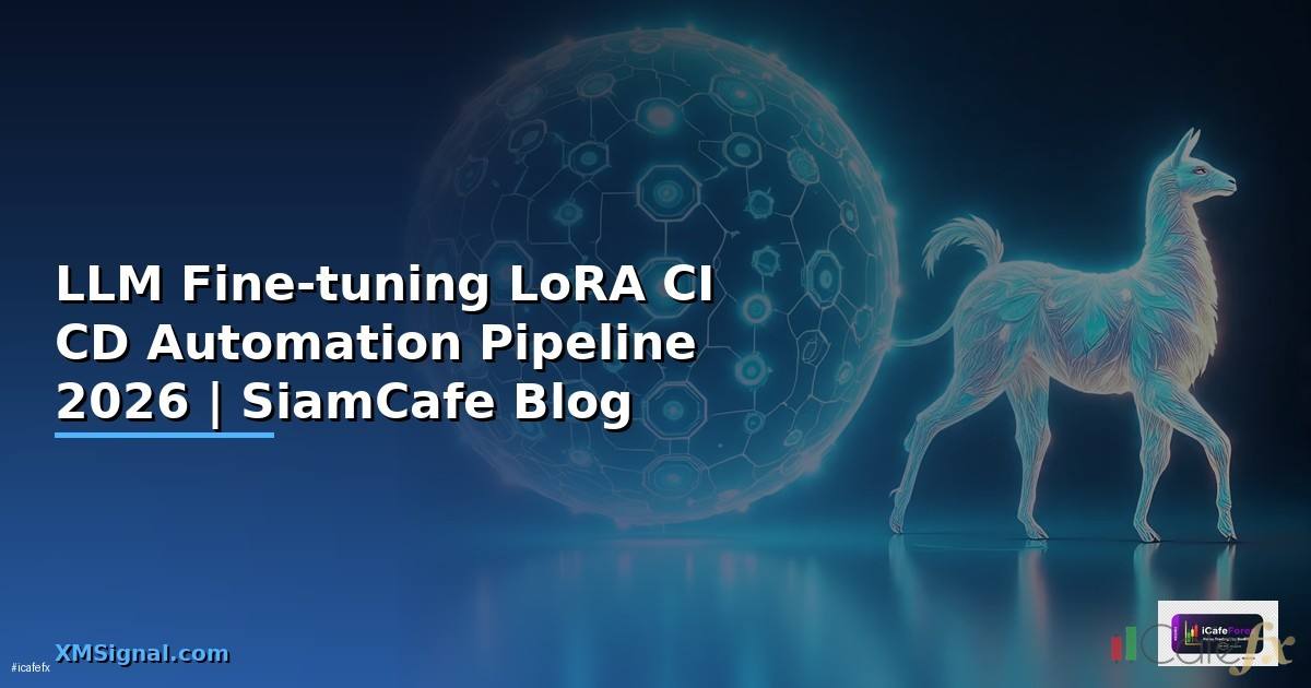 LLM Fine-tuning LoRA CI CD Automation Pipeline