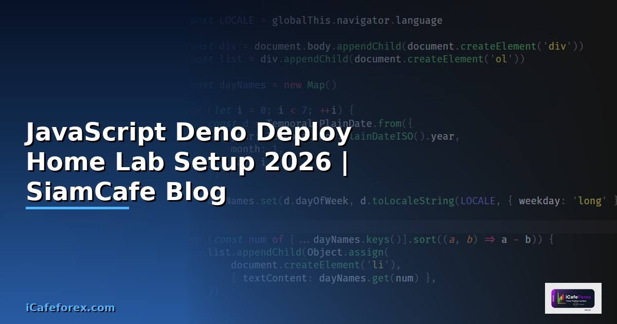 JavaScript Deno Deploy Home Lab Setup