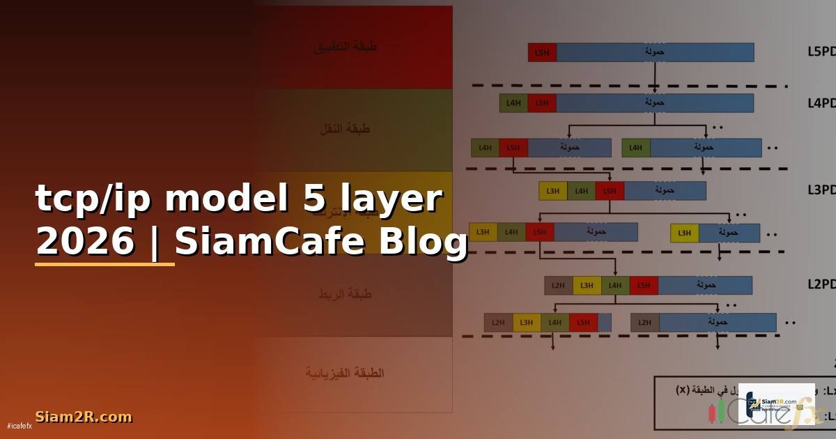 tcp/ip model 5 layer คือ