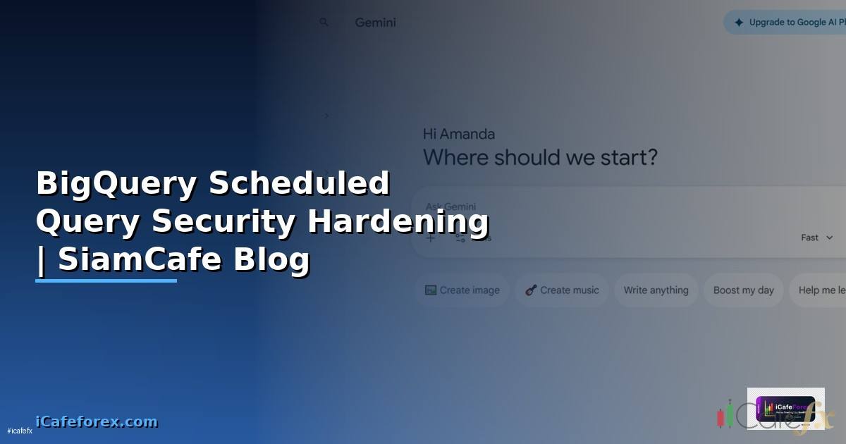 BigQuery Scheduled Query Security Hardening