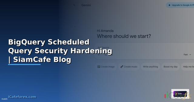 BigQuery Scheduled Query Security Hardening