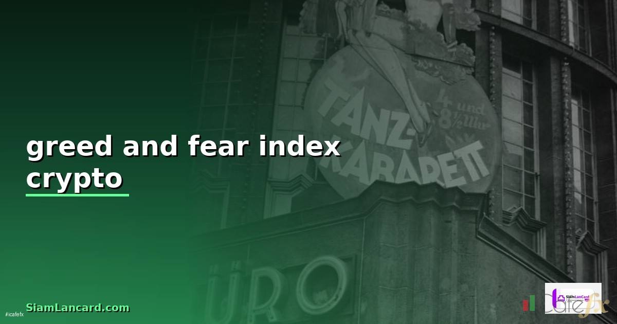 greed and fear index