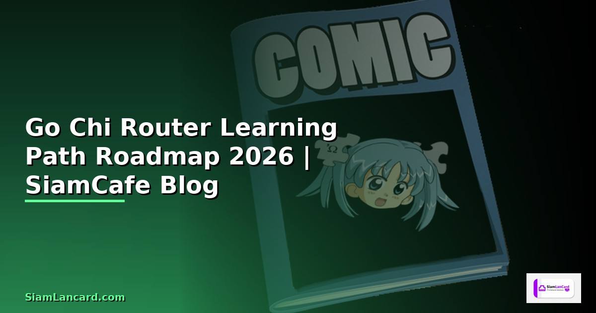 Go Chi Router Learning Path Roadmap — คู่มือฉบับสมบูรณ์ 2026