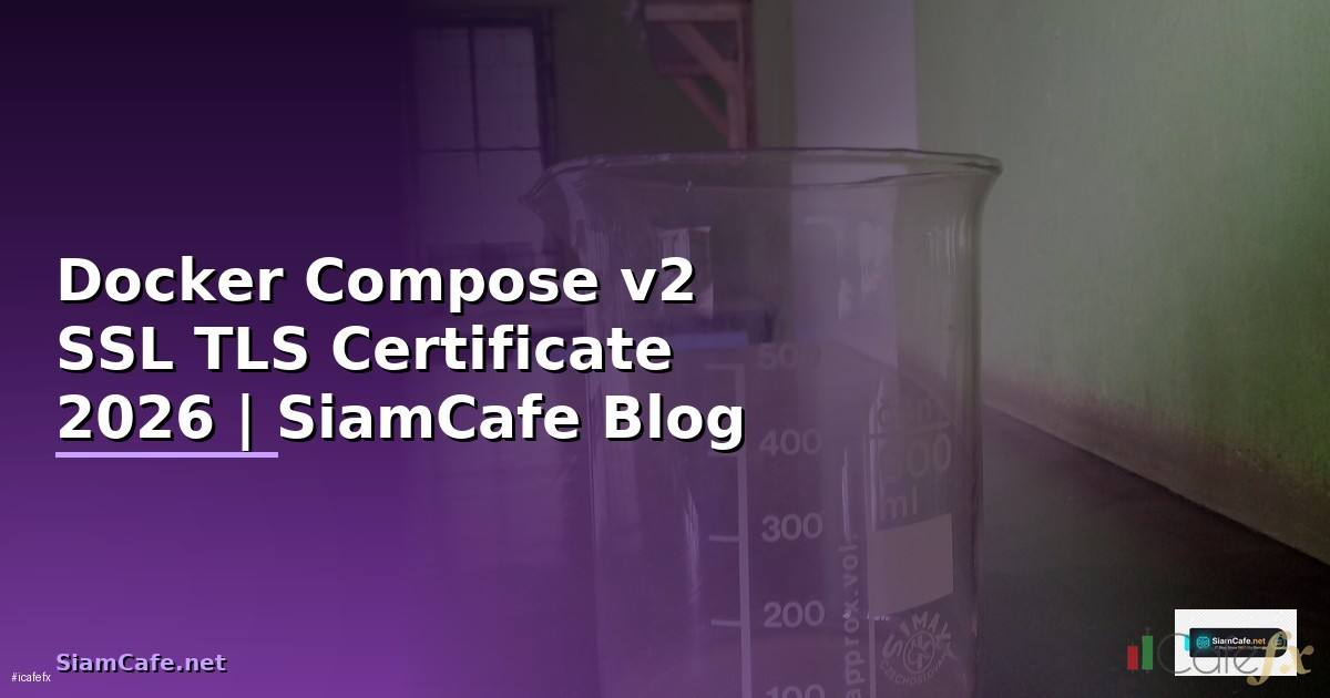 Docker Compose v2 SSL TLS Certificate
