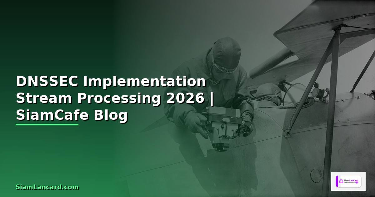 DNSSEC Implementation Stream Processing