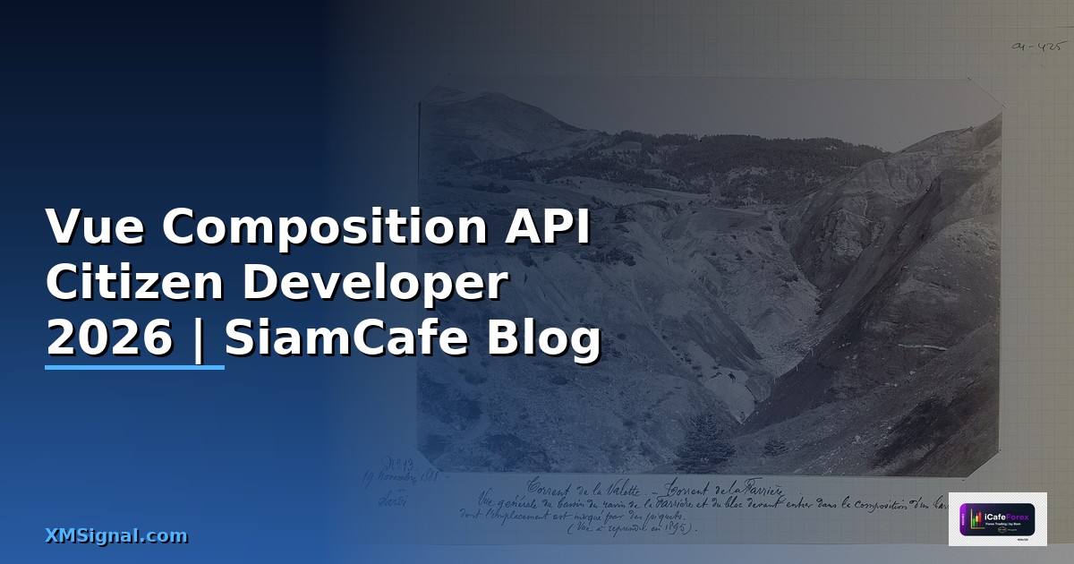 Vue Composition API Citizen Developer