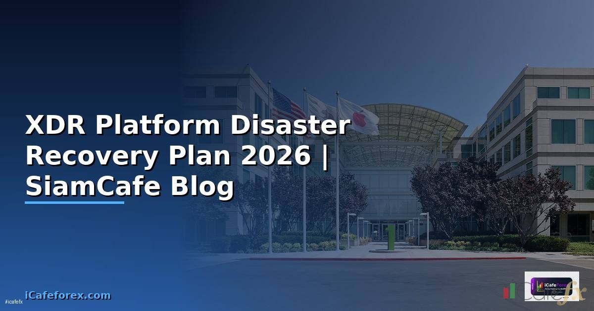 XDR Platform Disaster Recovery Plan