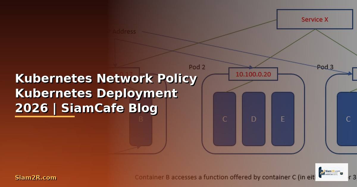 Kubernetes Network Policy Kubernetes Deployment