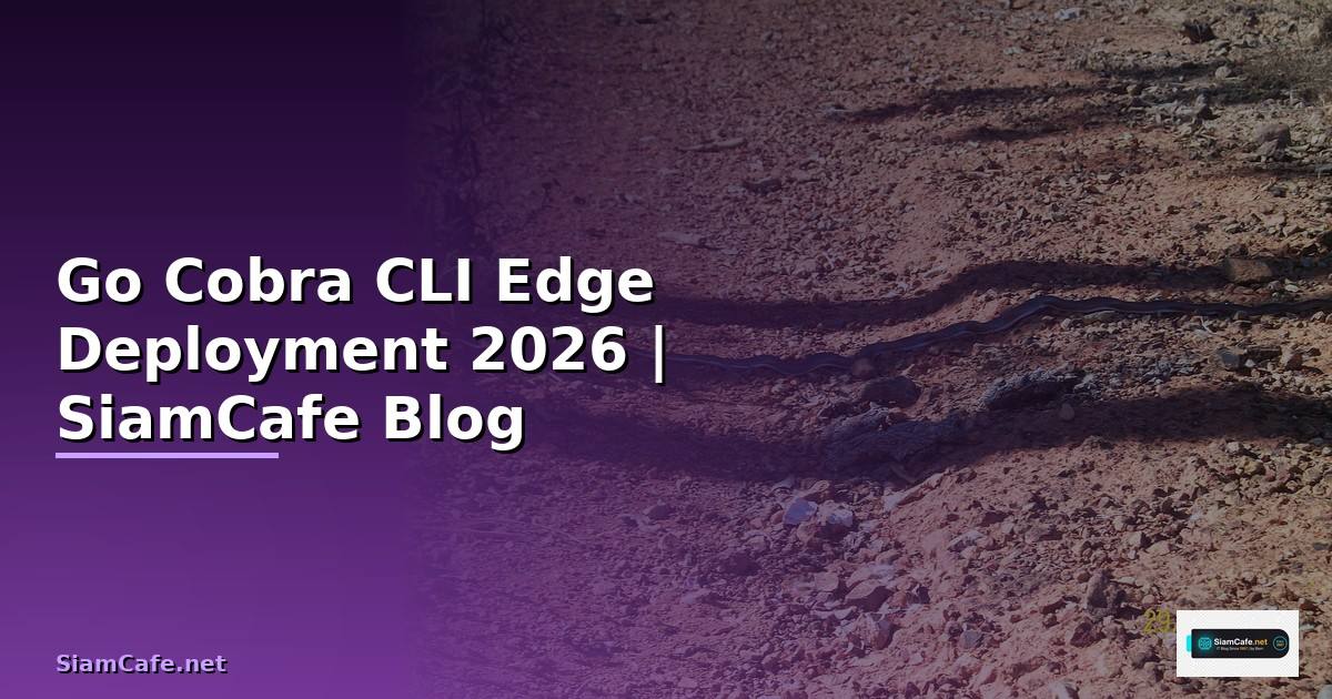Go Cobra CLI Edge Deployment