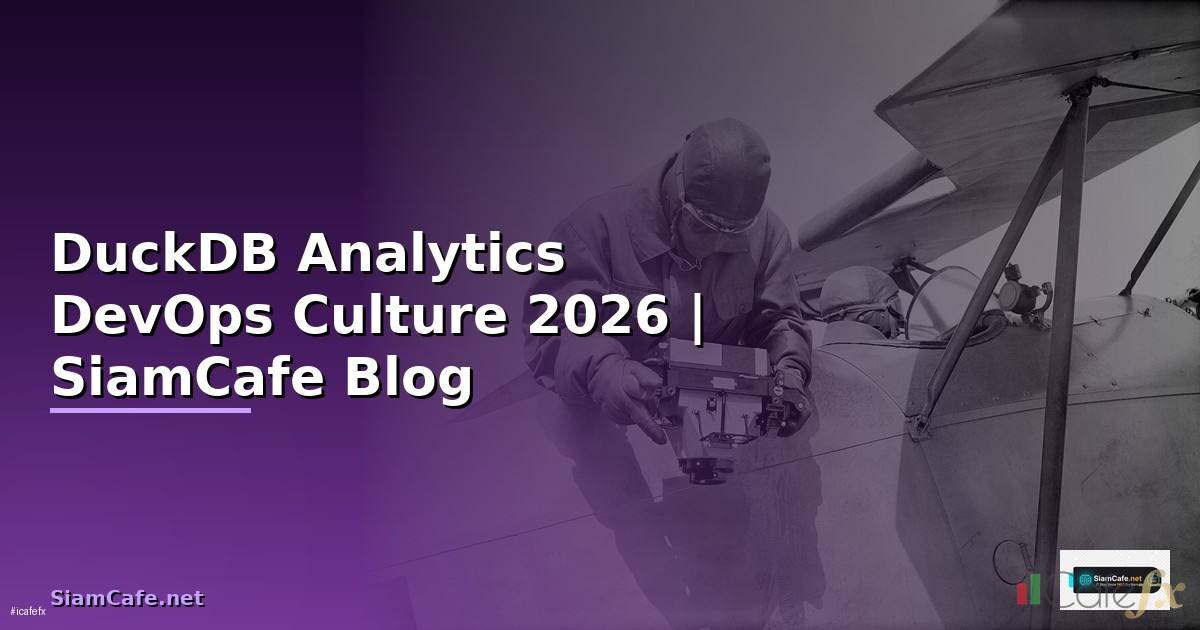 DuckDB Analytics DevOps Culture