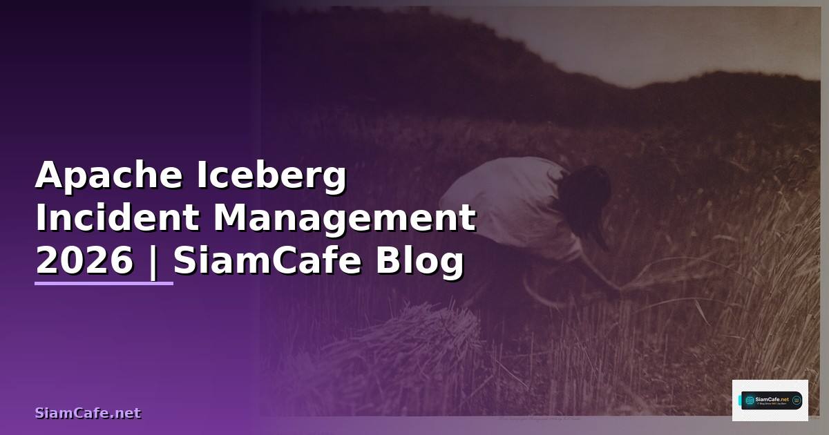 Apache Iceberg Incident Management